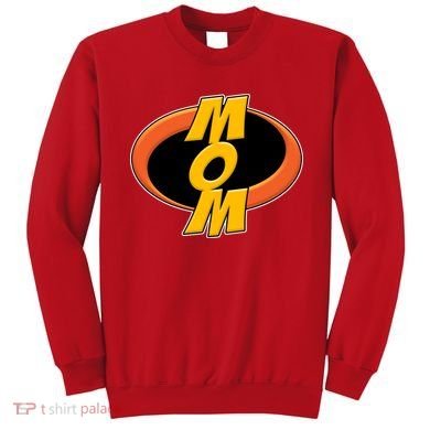 Incredible Mom Family Superhero Sweatshirt