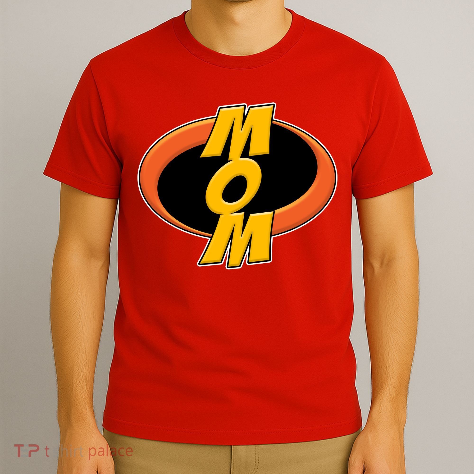 Incredible Mom Family Superhero T-Shirt
