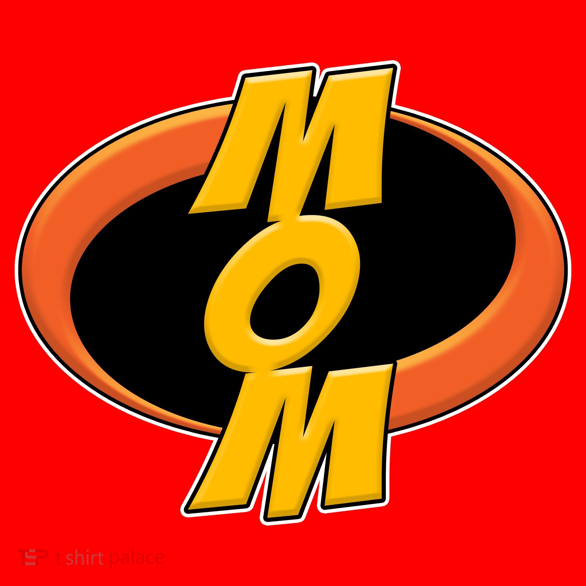 Incredible Mom Family Superhero T-Shirt
