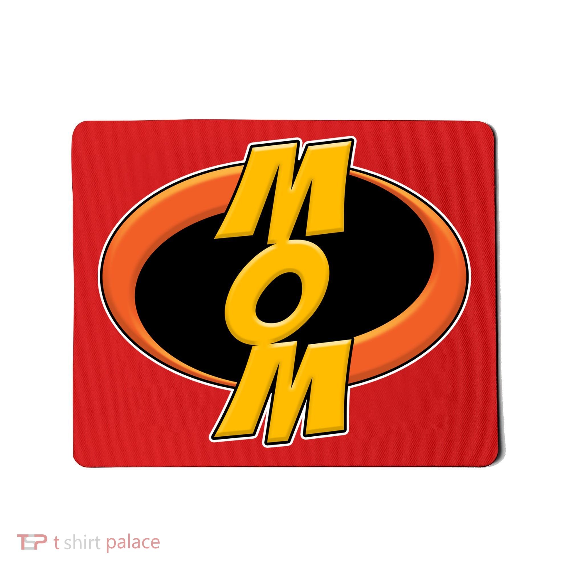 Incredible Mom Family Superhero Mousepad