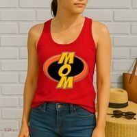 Incredible Mom Family Superhero Women's Tank Top thumb 2