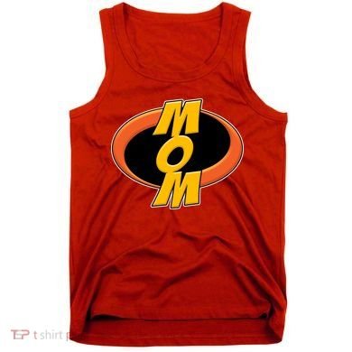 Incredible Mom Family Superhero Tank Top