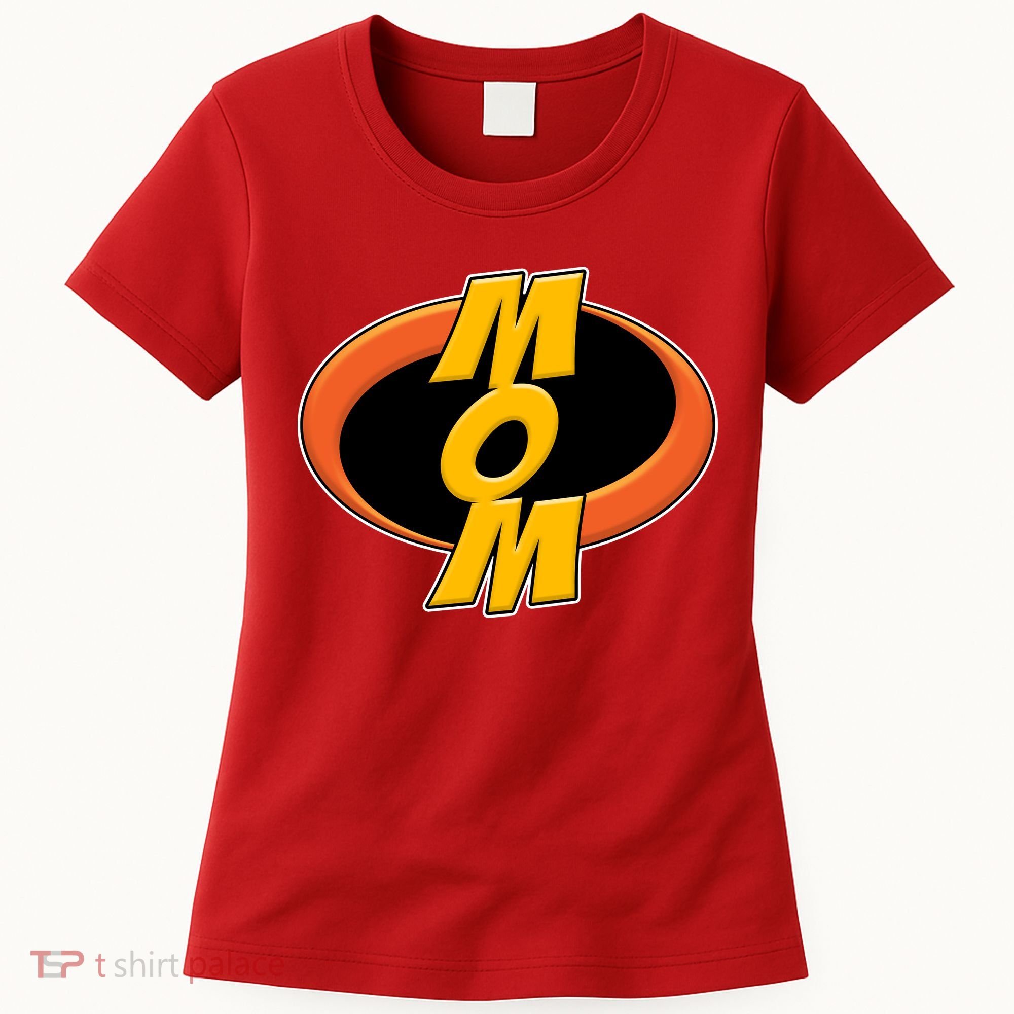Incredible Mom Family Superhero Women's T-Shirt