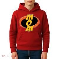Incredible Mom Family Superhero Kids Hoodie thumb 4