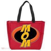 Incredible Mom Family Superhero Tote Bag thumb 0