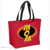 Incredible Mom Family Superhero Tote Bag thumb 2