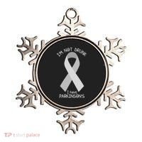 I'm Not Drunk I Have Parkinson's Awareness Ribbon Pd Patient Gift Ornament thumb 0
