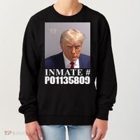 Inmate Number Donald Trump Mugshot Women's Sweatshirt thumb 0
