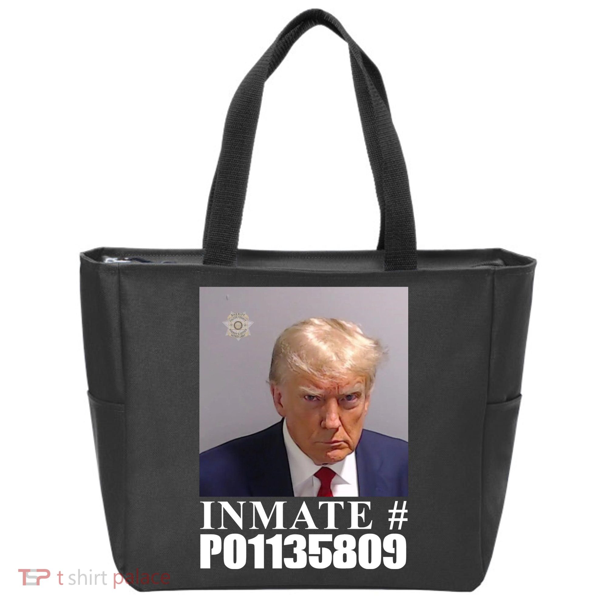 Inmate Number Donald Trump Mugshot Tote Bag