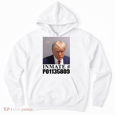Inmate Number Donald Trump Mugshot Hoodie