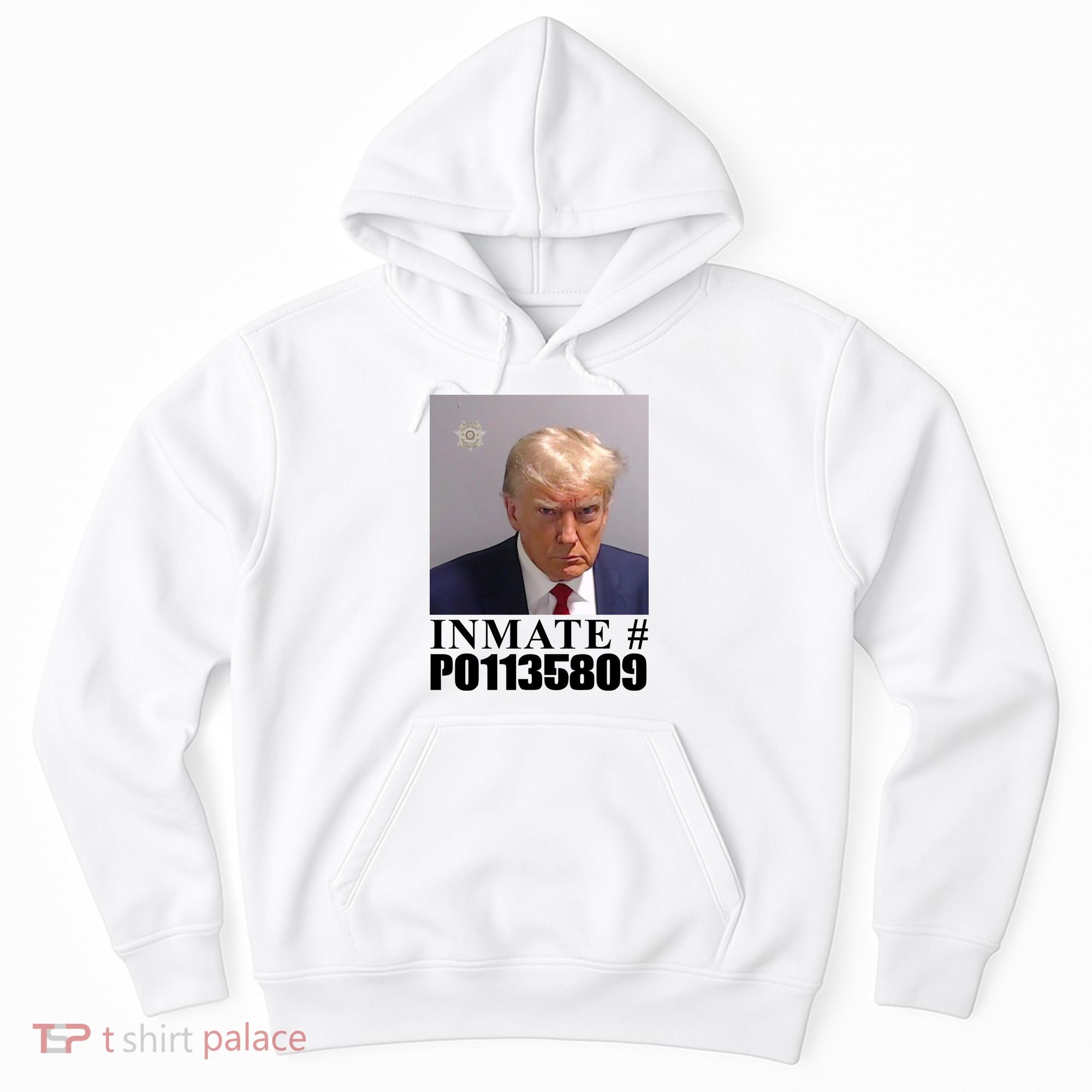 Inmate Number Donald Trump Mugshot Hoodie