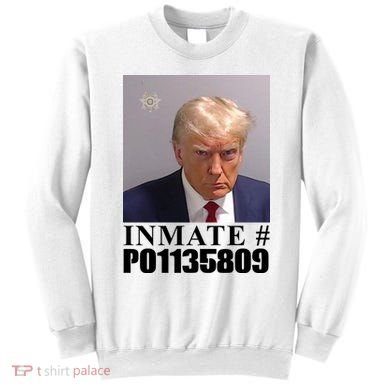 Inmate Number Donald Trump Mugshot Sweatshirt