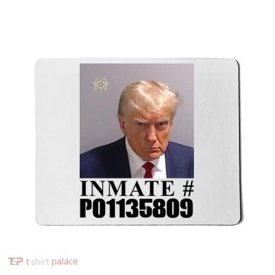 Inmate Number Donald Trump Mugshot Mousepad