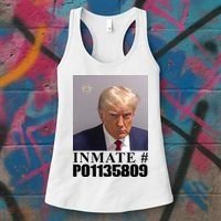 Inmate Number Donald Trump Mugshot Women's Tank Top thumb 3
