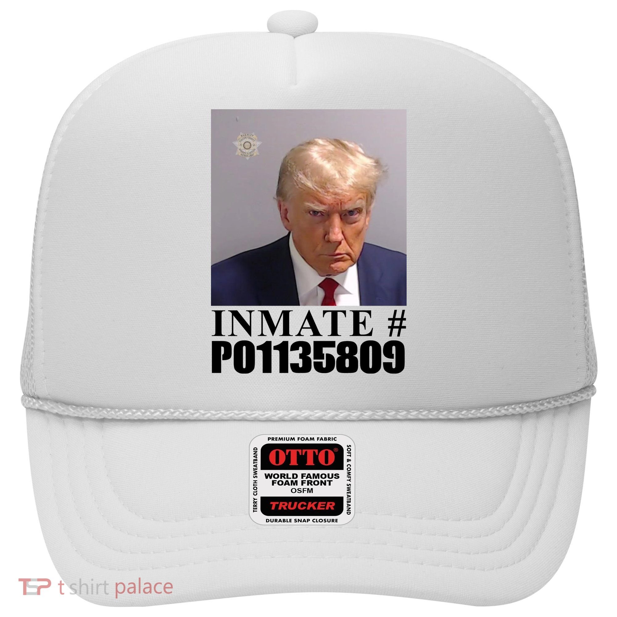 Inmate Number Donald Trump Mugshot Hat