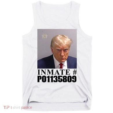 Inmate Number Donald Trump Mugshot Tank Top