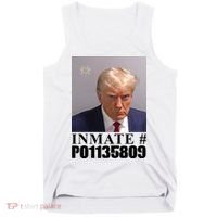 Inmate Number Donald Trump Mugshot Tank Top thumb 0