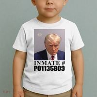 Inmate Number Donald Trump Mugshot Toddler T-Shirt thumb 2