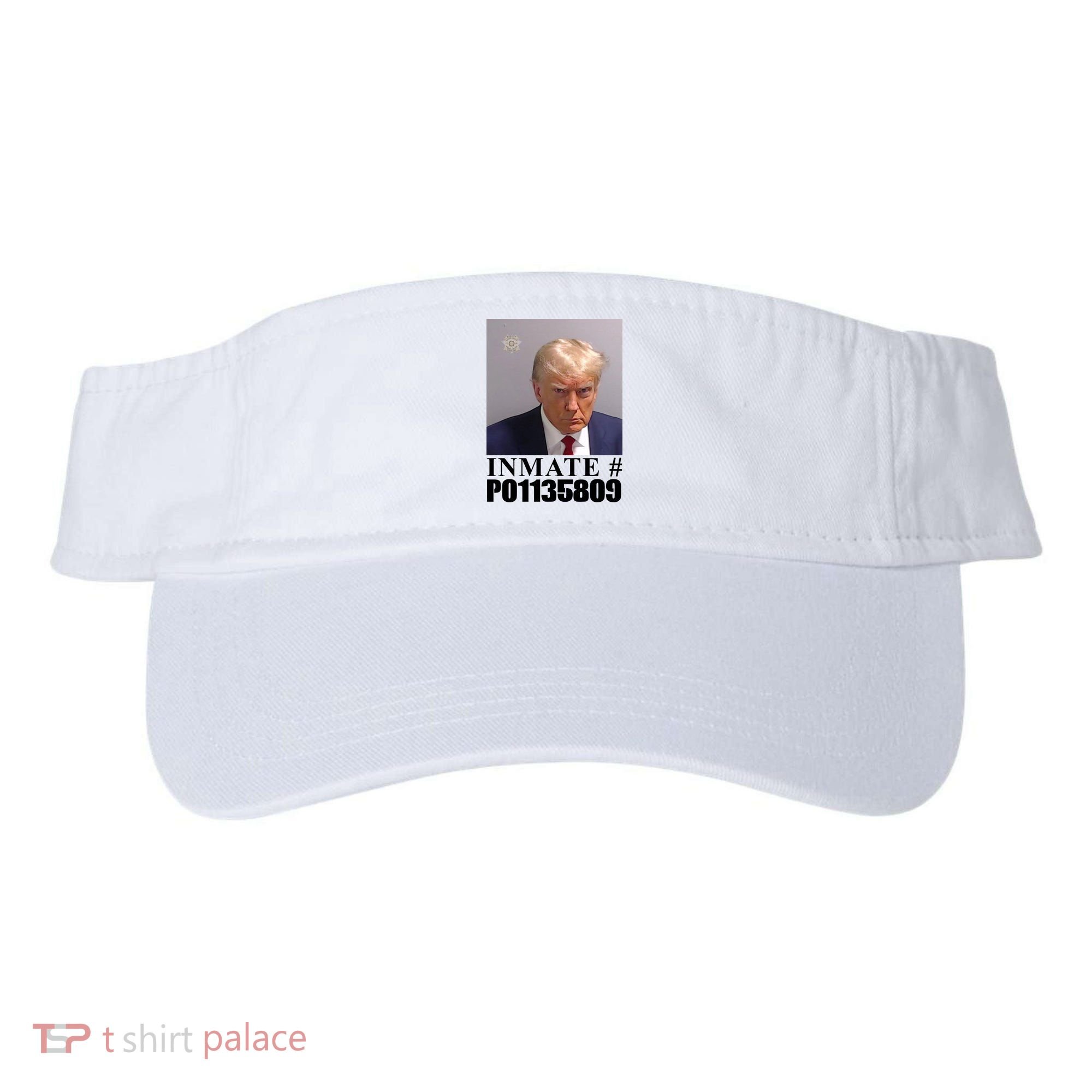 Inmate Number Donald Trump Mugshot Visor