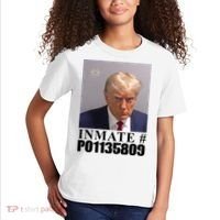 Inmate Number Donald Trump Mugshot Kids T-Shirt thumb 2