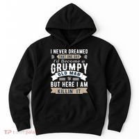 I Never Dreamed I'd Be A Grumpy Old Man Hoodie thumb 0