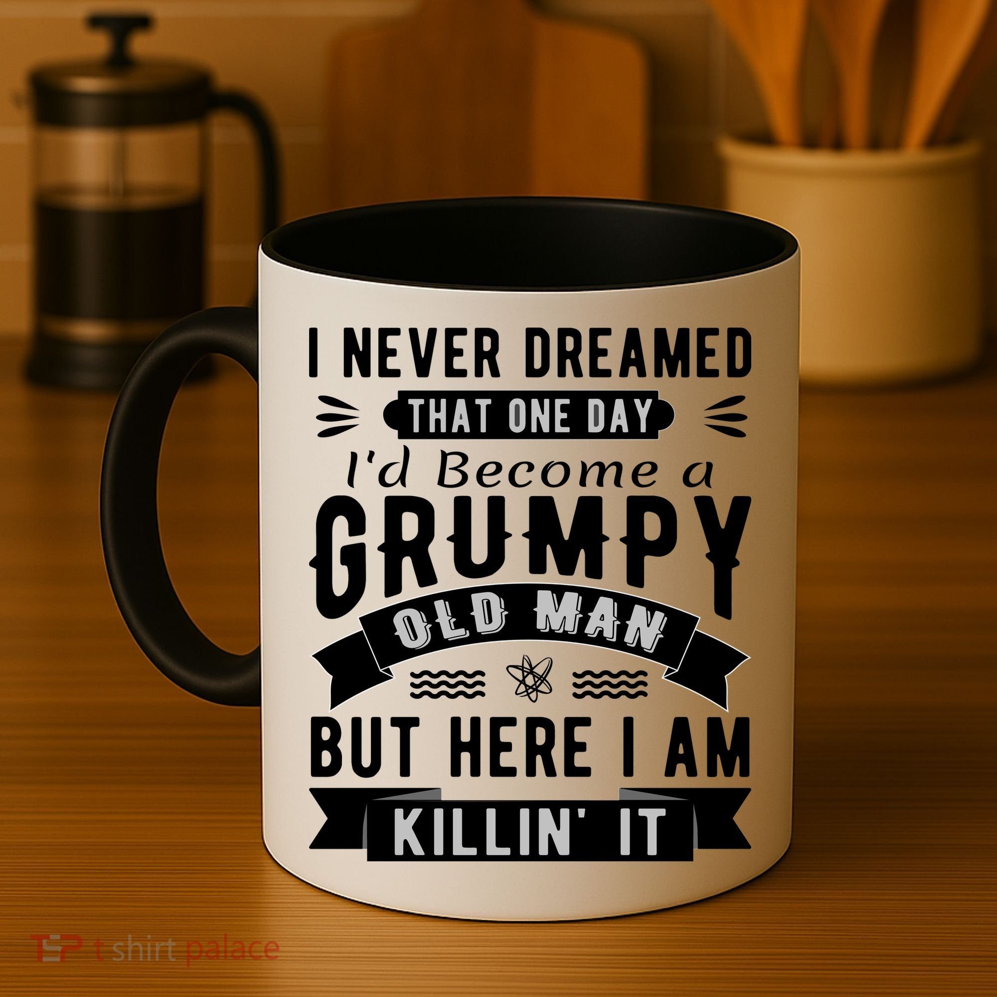 I Never Dreamed I'd Be A Grumpy Old Man Coffee Mug