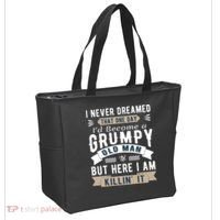 I Never Dreamed I'd Be A Grumpy Old Man Tote Bag thumb 2