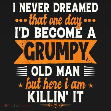 I Never Dreamed I'd Become A Grumpy Old Man Wool Snapback Cap