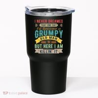 I Never Dreamed I'd Be A Grumpy Old Man Tumbler thumb 0