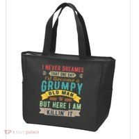 I Never Dreamed I'd Be A Grumpy Old Man Tote Bag thumb 3