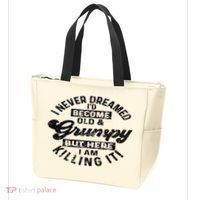 I Never Dreamed That Id Become A Grumpy Old Man Grandpa Tote Bag thumb 3