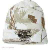 I Never Dreamed That Id Become A Grumpy Old Man Grandpa Kati Licensed 12" Camo Cuffed Beanie thumb 0