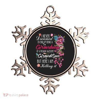 I Never Dreamed Id End Up A Grandma Grandson Mother’S Day Meaningful Gift Ornament