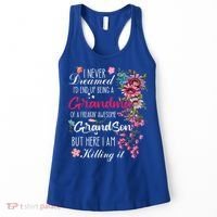 I Never Dreamed Id End Up A Grandma Grandson Mother’S Day Meaningful Gift Women's Tank Top thumb 0