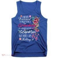 I Never Dreamed Id End Up A Grandma Grandson Mother’S Day Meaningful Gift Tank Top thumb 0