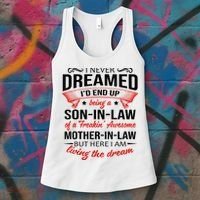 I Never Dreamed I'd End Up Being A Son In Law Awesome Gifts TShirt Women's Tank Top thumb 3
