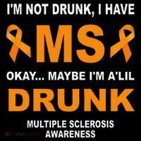 IM Not Drunk I Have Ms Multiple Sclerosis Awareness Coffee Mug thumb 5