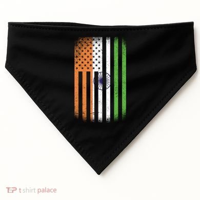 Vintage Indian Flag USA-Made Doggie Bandana