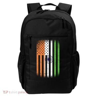 Vintage Indian Flag Backpack