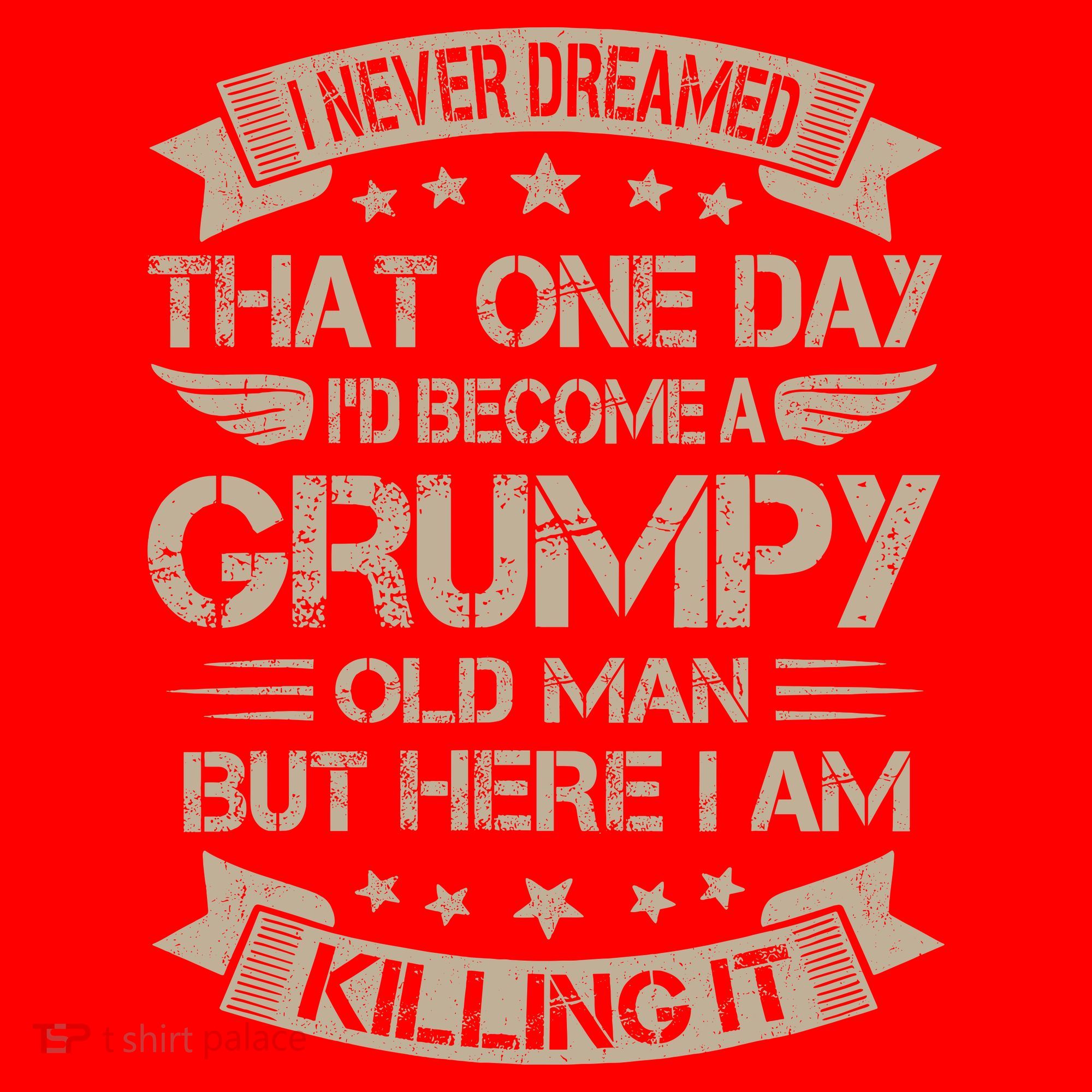 I Never Dreamed That Id Become A Grumpy Old Man Grandpa Santa Hat