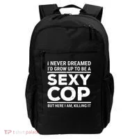 I Never Dreamed Sexy Cop Backpack thumb 0