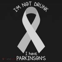 Im Not Drunk I Have Parkinsons Awareness Ribbon Pd Patient Gift Doggie Tank thumb 4