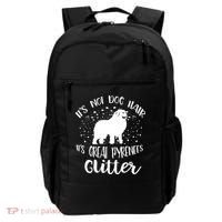 Its Not Dog Hair Its Great Pyrenees Glitter For Funny Gift Backpack thumb 0