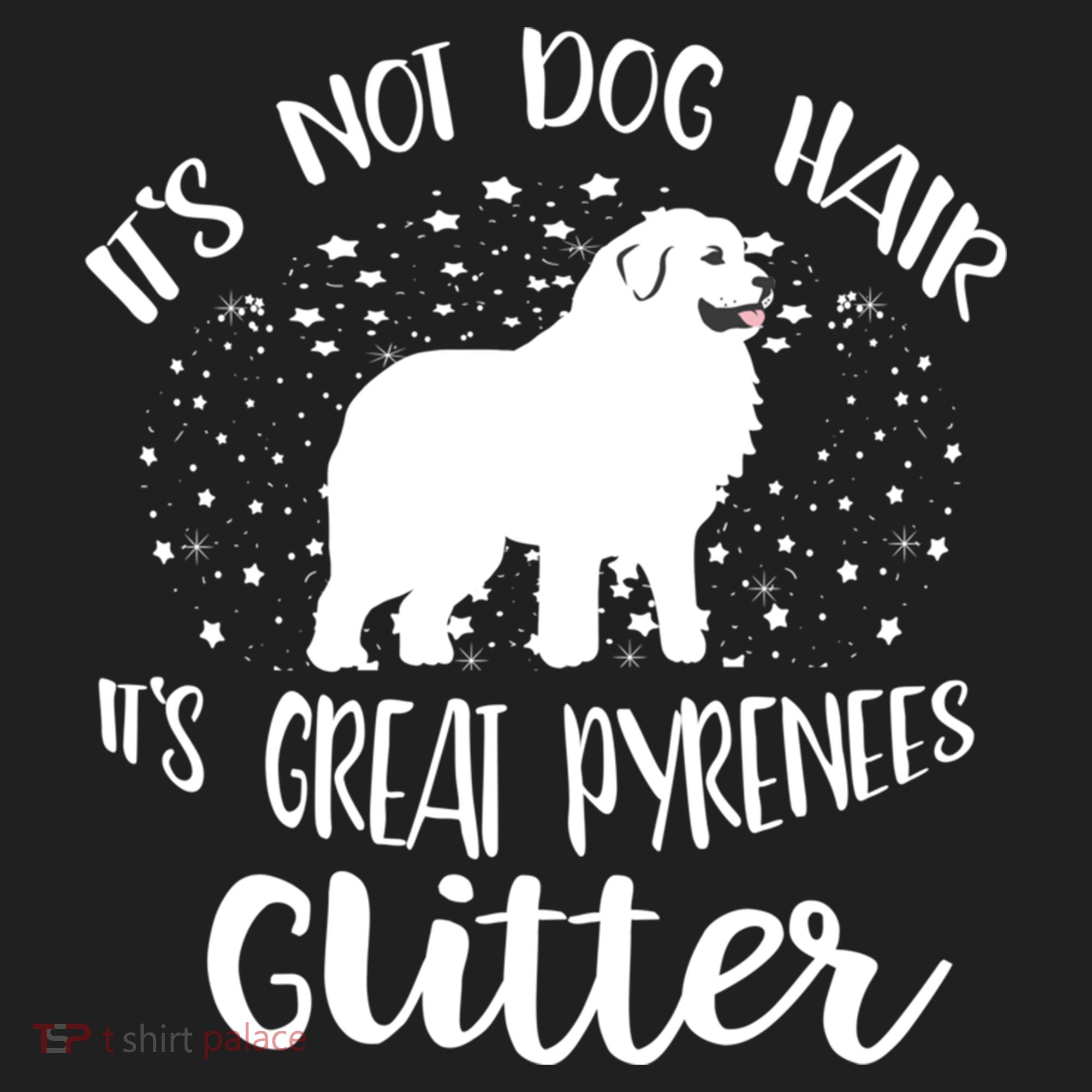 Its Not Dog Hair Its Great Pyrenees Glitter For Funny Gift Beanie