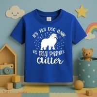 Its Not Dog Hair Its Great Pyrenees Glitter For Funny Gift Toddler T-Shirt thumb 3
