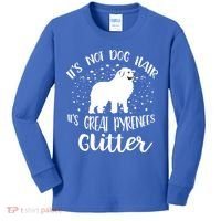 Its Not Dog Hair Its Great Pyrenees Glitter For Funny Gift Kids Long Sleeve Shirt thumb 0