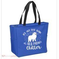 Its Not Dog Hair Its Great Pyrenees Glitter For Funny Gift Tote Bag thumb 2