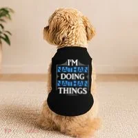 IM Nathan Doing Nathan Things Funny First Name Doggie Tank thumb 2