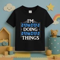 IM Nathan Doing Nathan Things Funny First Name Toddler T-Shirt thumb 3