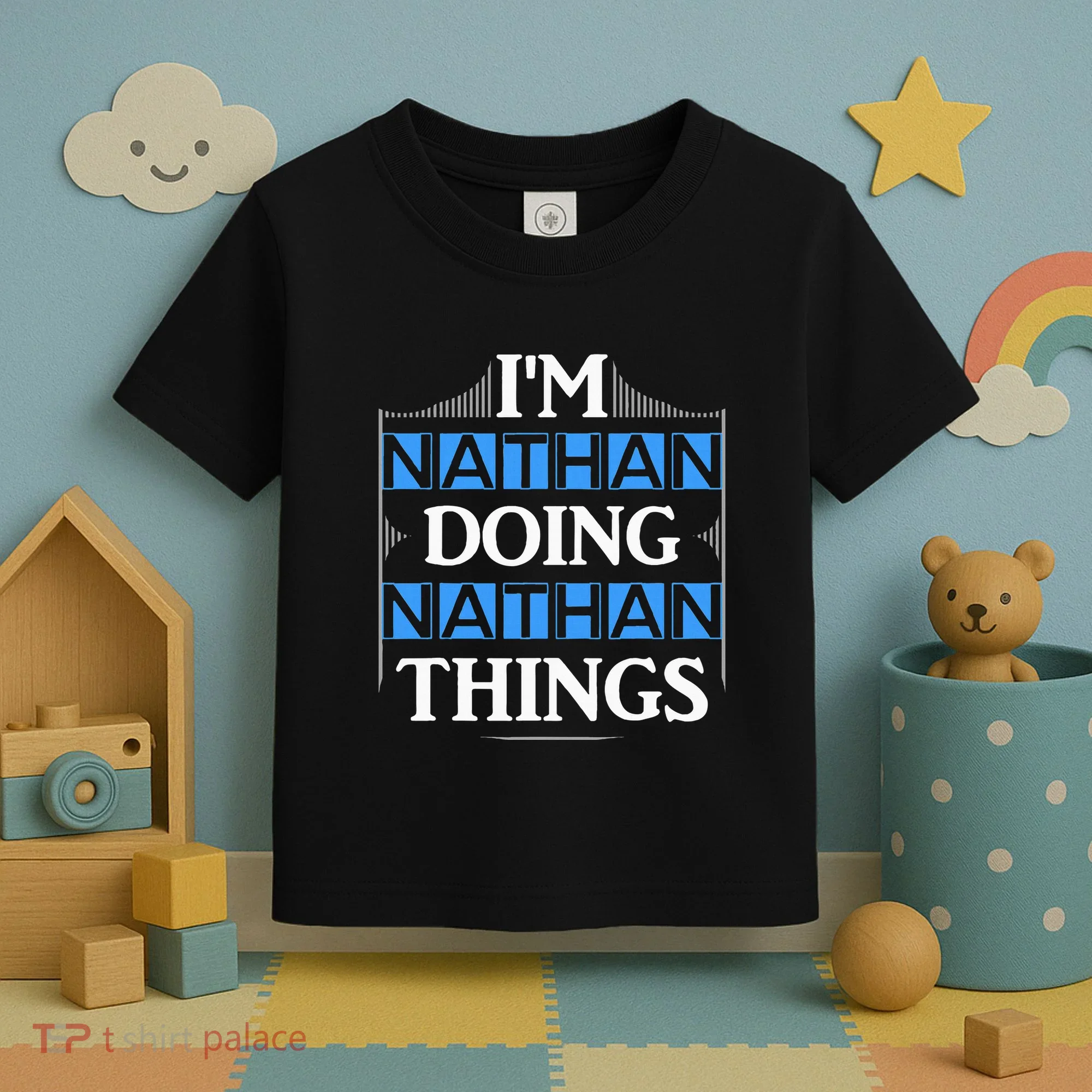IM Nathan Doing Nathan Things Funny First Name Toddler T-Shirt